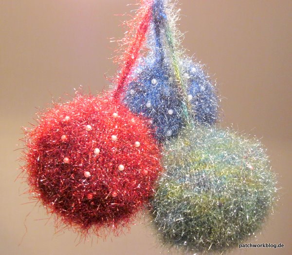 Julekuler Weitere Gestrickte Weihnachtskugeln nach Arne und Carlos